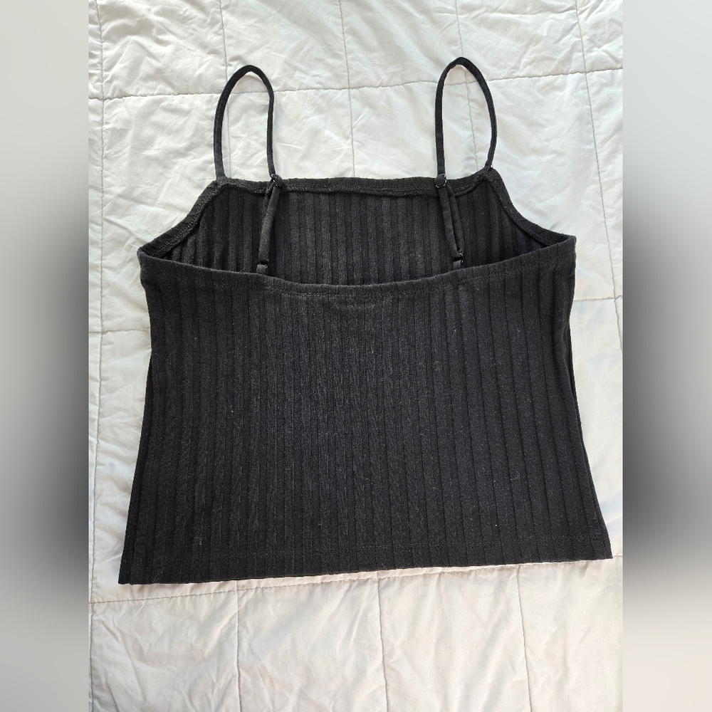 Universal Thread Black Ribbed 2 Pcs Set Size M Ma… - image 4